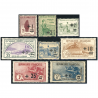 FRANCE ORPHELINS DE GUERRE N°162 À 169 TIMBRES NEUFS* ANNÉE 1922 COTE 270€