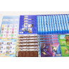 LOT BLOCS FEUILLET TIMBRES EN EUROS AVEC DÉFAUTS POUR AFFRANCHIR, FACIALE 205€