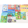 LOT BLOCS FEUILLET TIMBRES EN EUROS AVEC DÉFAUTS POUR AFFRANCHIR FACIALE 188.48€