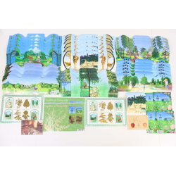 LOT DE BLOCS TIMBRES EN EUROS VALEURS ENTRE 1.90 ET 2.22€ AVEC DÉFAUTS VF 171€