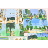 LOT DE BLOCS TIMBRES EN EUROS VALEURS ENTRE 1.90 ET 2.22€ AVEC DÉFAUTS VF 171€