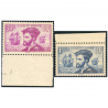 FRANCE JACQUES CARTIER N°296 ET 297 TIMBRES NEUFS** ET BDF ANNÉE 1934 COTE 310€