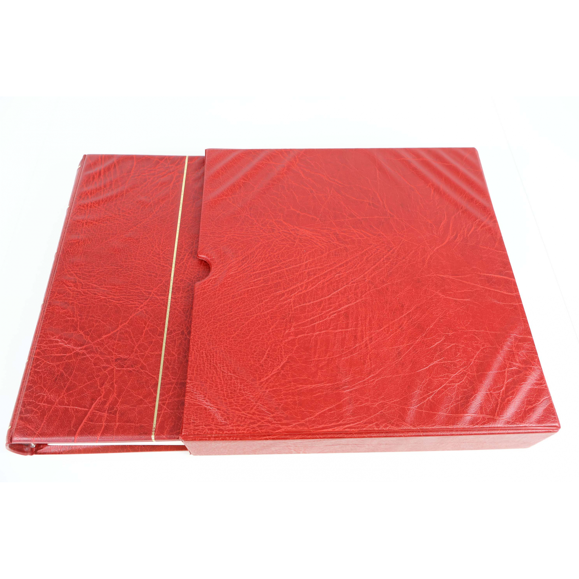 CLASSEUR HAUT DE GAMME LEUCHTTURM POUR UNE COLLECTION DE FRANCE DE 2003 À 2006