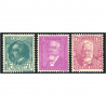 FRANCE CELEBRITES N°291 A 293 TIMBRES NEUFS ANNEE 1933 COTE 155€
