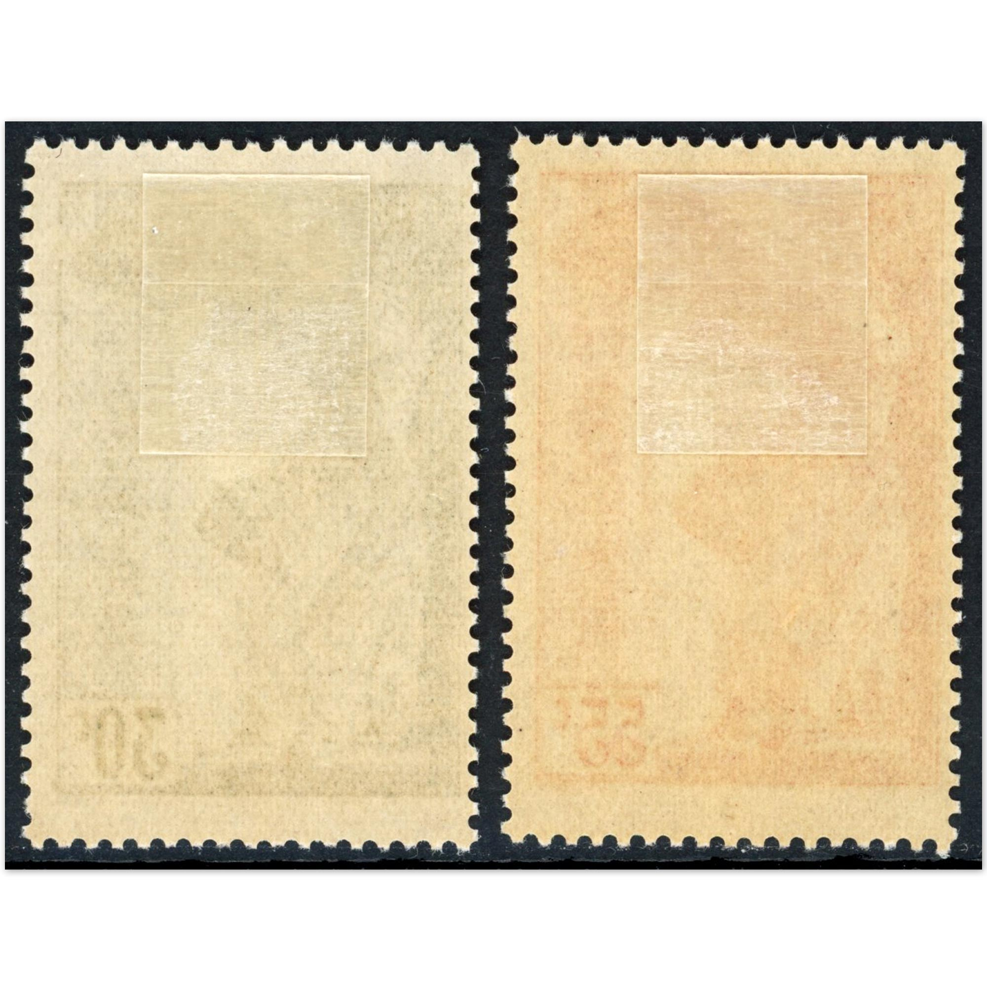 FRANCE VICTOIRE DE SAMOTHRACE N°354 ET 355 TIMBRES NEUFS* 1937 SUPERBE QUALITE