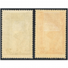FRANCE VICTOIRE DE SAMOTHRACE N°354 ET 355 TIMBRES NEUFS* 1937 SUPERBE QUALITE