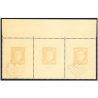 BANDE DE 3 TIMBRES N°841 AVEC OBLITERATION 1ER JOUR, ANNEE 1949, BELLE QUALITE