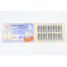 CARNET CROIX-ROUGE DE 1952 AVEC PUBLICITE N°2001 COTE 550€ QUALITE LUXE