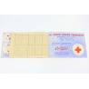 CARNET CROIX-ROUGE DE 1952 AVEC PUBLICITE N°2001 COTE 550€ QUALITE LUXE