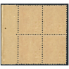 FRANCE BLOC DE 4 TIMBRES CR N°147 TIMBRES NEUFS, COTE 400€, BELLE QUALITÉ