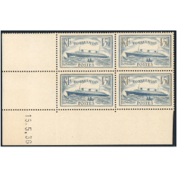 FRANCE COIN DATÉ NORMANDIE N°300 TIMBRES NEUFS** ANNÉE 1935 RARE COTE 1000€
