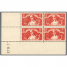 COIN DATÉ DE FRANCE ART ET PENSÉES N°308 TIMBRES NEUFS** ANNÉE 1935 COTE 675€