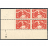 FRANCE COIN DATÉ ART ET PENSÉES N°308 TIMBRES NEUFS** ANNÉE 1935 COTE 675€