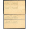 FRANCE COINS DATÉS CHEMINS DE FER N°339/340 TIMBRES NEUFS** ANNÉE 1937 COTE 100€