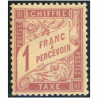 FRANCE TIMBRE TAXE N°39 NEUF AVEC CHARNIÈRE 1Fr SIGNÉ JF BRUN COTE 980€