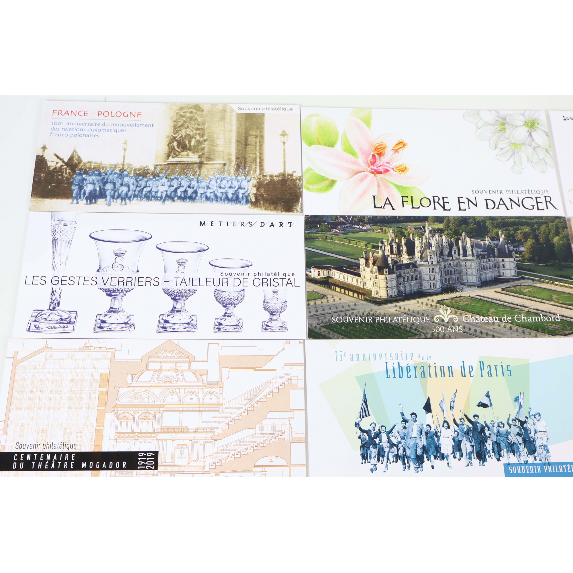 FRANCE COLLECTION BLOCS SOUVENIRS 2019 ANNÉE COMPLÈTE N° 151 A 163 TIMBRES NEUFS