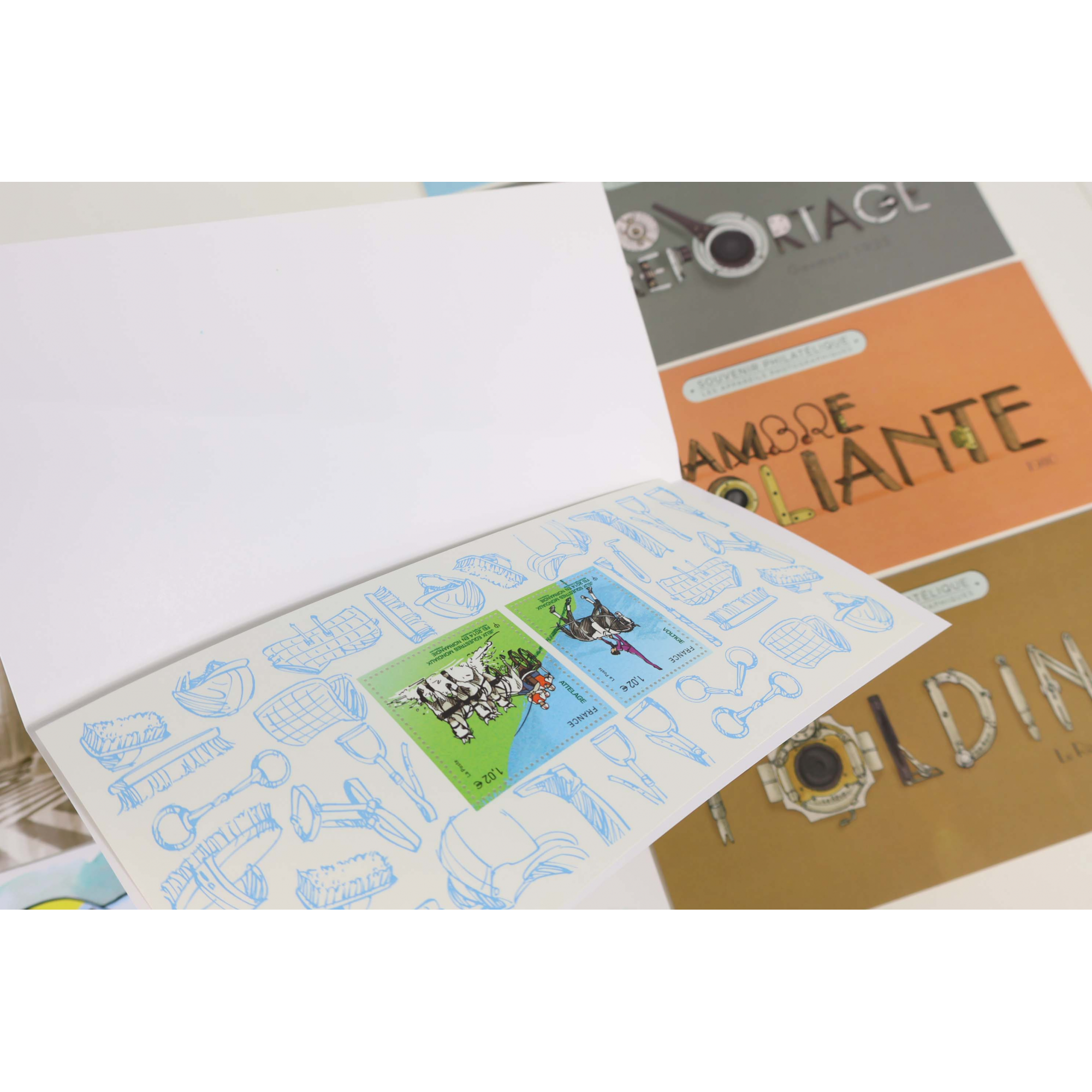 COLLECTION BLOCS SOUVENIRS FRANCE N° 91 A 106 ANNÉE COMPLÈTE 2014 TIMBRES NEUFS