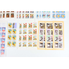 LOT DE CARNETS DE TIMBRES EN EUROS AVEC DÉFAUTS POUR AFFRANCHIR, FACIALE 156.76€