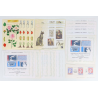 LOT DE BLOCS FEUILLETS TIMBRES EN FRANCS AVEC DÉFAUTS POUR AFFRANCHIR, VF 95.73€