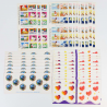 LOT CARNETS AUTOADHÉSIFS TIMBRES 3 FRANCS AVEC DÉFAUTS POUR AFFRANCHIR VF 155€