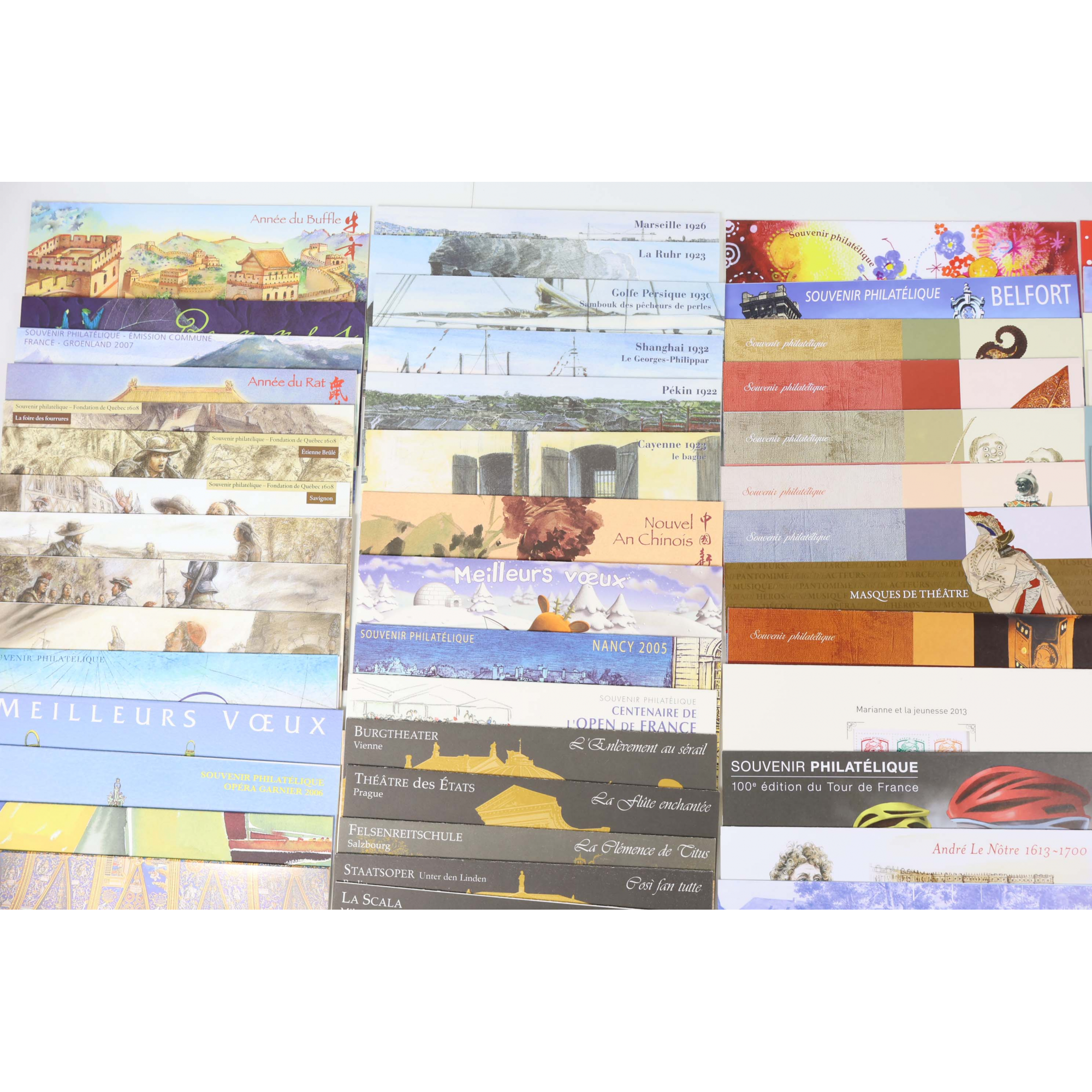 FRANCE COLLECTION COMPLÈTE DE BLOCS SOUVENIRS DE 2006 À 2013 TIMBRES NEUFS**