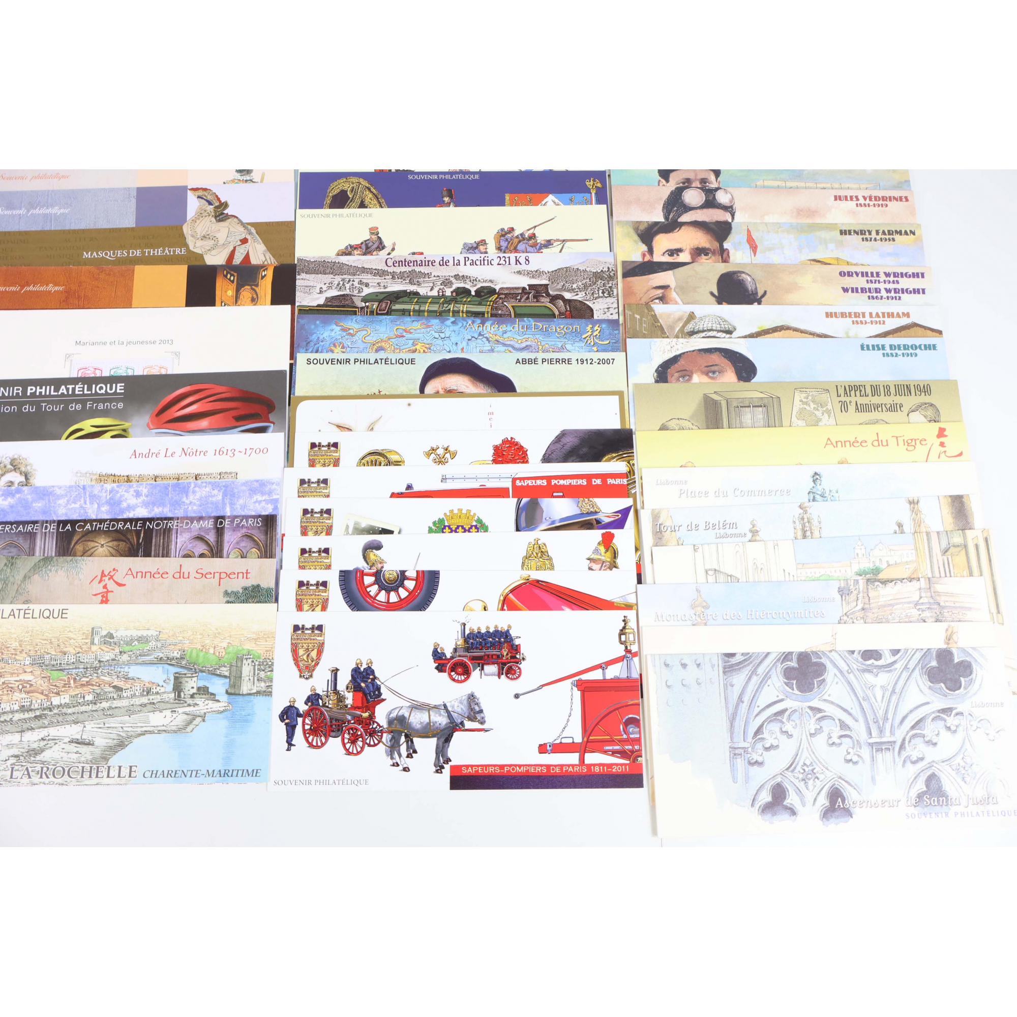 FRANCE COLLECTION COMPLÈTE DE BLOCS SOUVENIRS DE 2006 À 2013 TIMBRES NEUFS**
