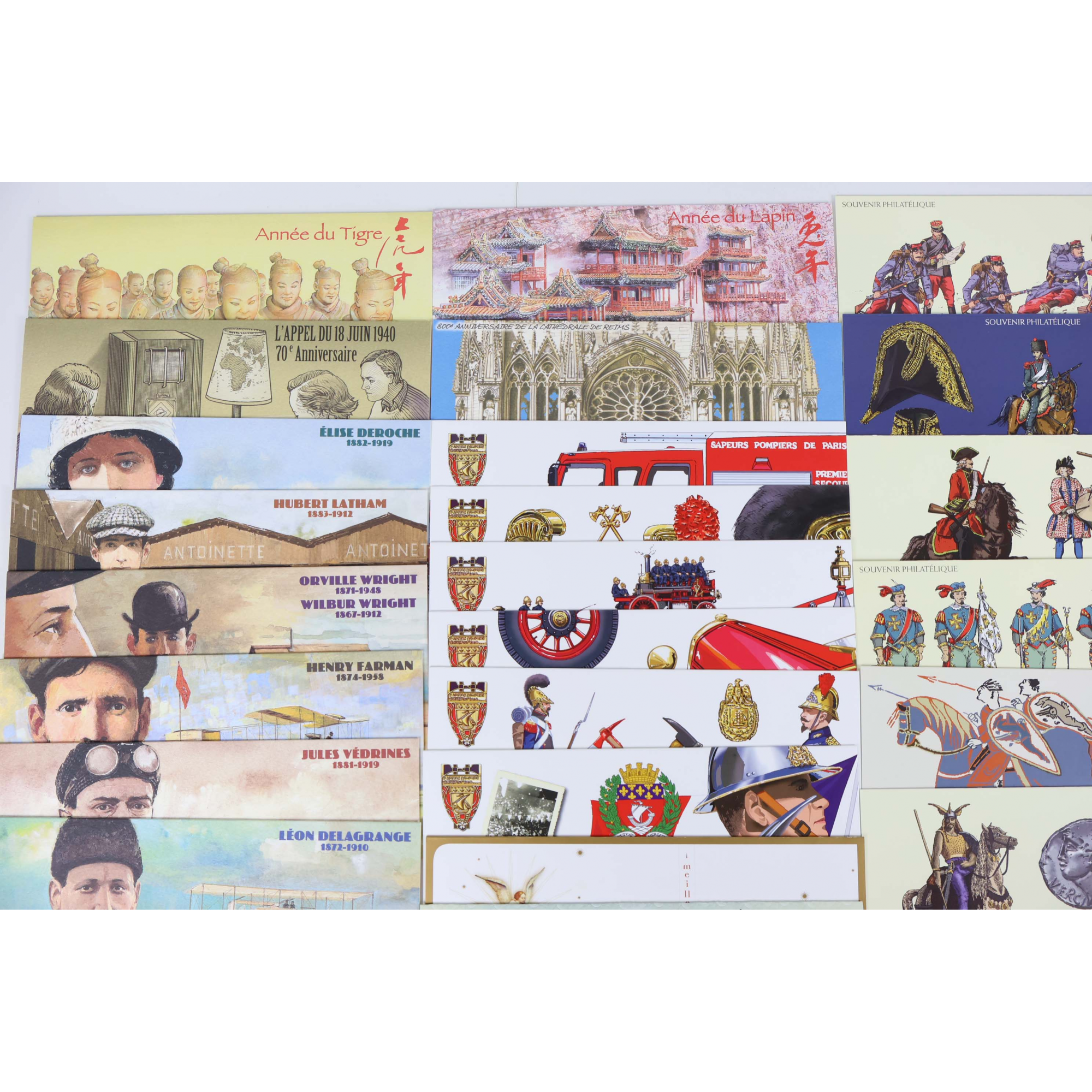 FRANCE COLLECTION COMPLÈTE DE BLOCS SOUVENIRS DE 2010 À 2013 TIMBRES NEUFS**