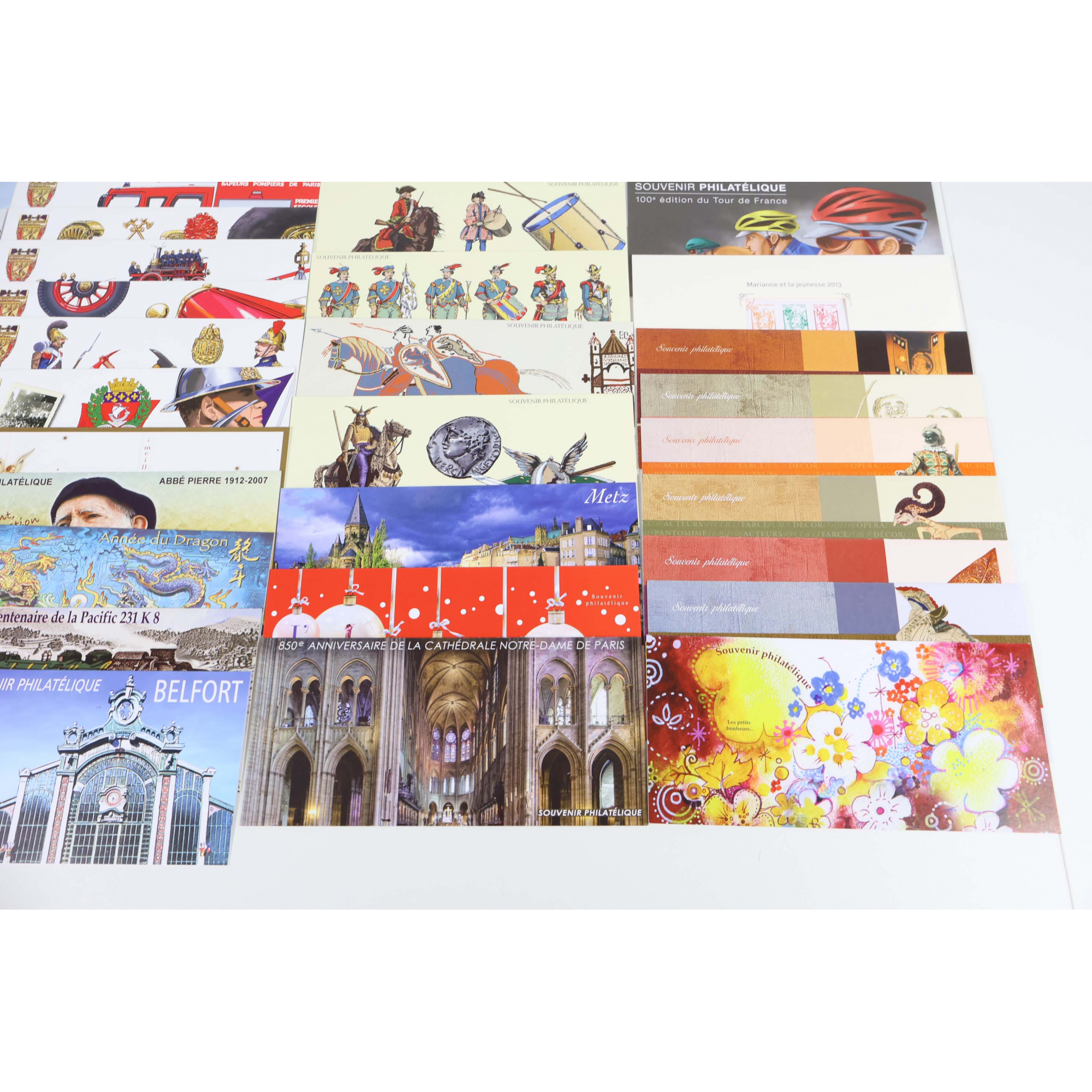FRANCE COLLECTION COMPLÈTE DE BLOCS SOUVENIRS DE 2010 À 2013 TIMBRES NEUFS**