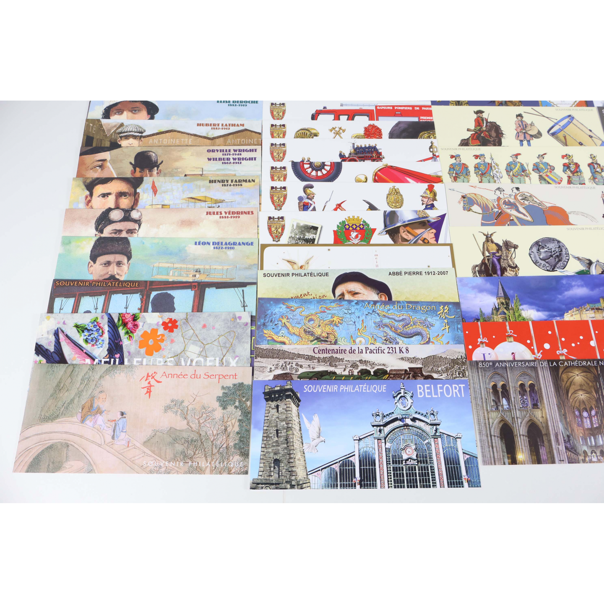 FRANCE COLLECTION COMPLÈTE DE BLOCS SOUVENIRS DE 2010 À 2013 TIMBRES NEUFS**