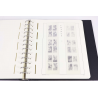 CLASSEUR LEUCHTTURM POUR RANGER LES TIMBRES DE FRANCE DE 2014 ET 2015 COMPLET