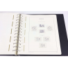 CLASSEUR LEUCHTTURM POUR RANGER LES TIMBRES DE FRANCE DE 2014 ET 2015 COMPLET