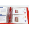 CORÉE DU SUD COLLECTION OFFICIELLE DE 32 ENVELOPPES OR 23 CARATS JO SEOUL