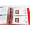 CORÉE DU SUD COLLECTION OFFICIELLE DE 32 ENVELOPPES OR 23 CARATS JO SEOUL