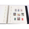 COLLECTION DE FRANCE DE 1960 À 1979 TIMBRES NEUFS** AVEC CLASSEUR LEUCHTTURM