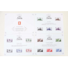 BLOCS PATRIMOINE DE FRANCE 2019 BS1 A BS10 AVEC BLOC BS10A 1F VERMILLON NEUFS**