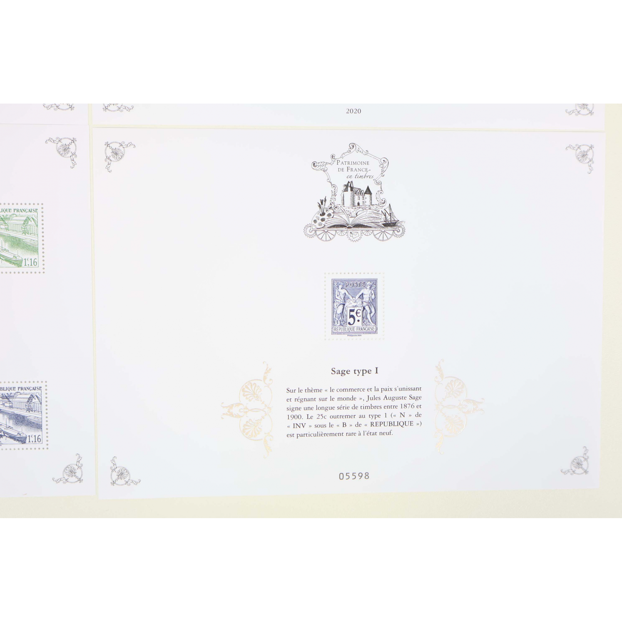 SERIE COMPLETE PATRIMOINE DE FRANCE ANNEE 2020 BS11 A BS20 + BS20A SAGE NEUFS**