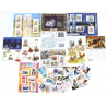FRANCE LOT DE TIMBRES ET BLOCS-FEUILLET DE 2015 TIMBRES NEUFS** FACIALE 91€