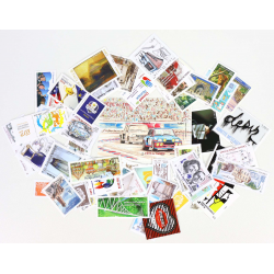FRANCE LOT DE TIMBRES ET BLOCS-FEUILLET DE 2018 TIMBRES NEUFS** FACIALE 63€