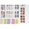 LOT DE 190 TIMBRES AUTOADHÉSIFS LETTRES 20G VP FRANCE , CARNETS POUR AFFRANCHIR