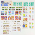 LOT DE 130 TIMBRES AUTOADHÉSIFS LETTRES VERTES 20G VP FRANCE POUR AFFRANCHIR