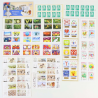 LOT DE 130 TIMBRES AUTOADHÉSIFS LETTRES VERTES 20G VP FRANCE POUR AFFRANCHIR