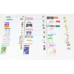 LOT DE 80 ENVELOPPES MONDE PRÉ-AFFRANCHIES POUR LETTRES 20G, THÈMES DIVERS