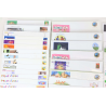 LOT DE 80 ENVELOPPES MONDE PRÉ-AFFRANCHIES POUR LETTRES 20G, THÈMES DIVERS