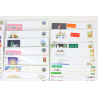 LOT DE 80 ENVELOPPES MONDE PRÉ-AFFRANCHIES POUR LETTRES 20G, THÈMES DIVERS