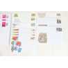LOT DE 26 ENVELOPPES FRANCE PRÉ-AFFRANCHIES POUR ENVOIS 50g / SUIVIES 100g