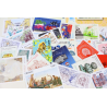 FRANCE LOT DE TIMBRES ET BLOCS-FEUILLET DE 2016 TIMBRES NEUFS** FACIALE 68€