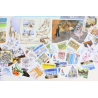 FRANCE LOT DE TIMBRES ET BLOCS-FEUILLET DE 2017 TIMBRES NEUFS** FACIALE 70€