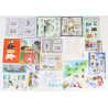 FRANCE LOT DE TIMBRES ET BLOCS-FEUILLET DE 2014 TIMBRES NEUFS** FACIALE 90€