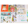FRANCE LOT DE TIMBRES ET BLOCS-FEUILLET DE 2014 TIMBRES NEUFS** FACIALE 90€