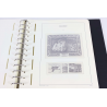 CLASSEUR LEUCHTTURM POUR RANGER LES TIMBRES DE FRANCE DE 2014 ET 2015